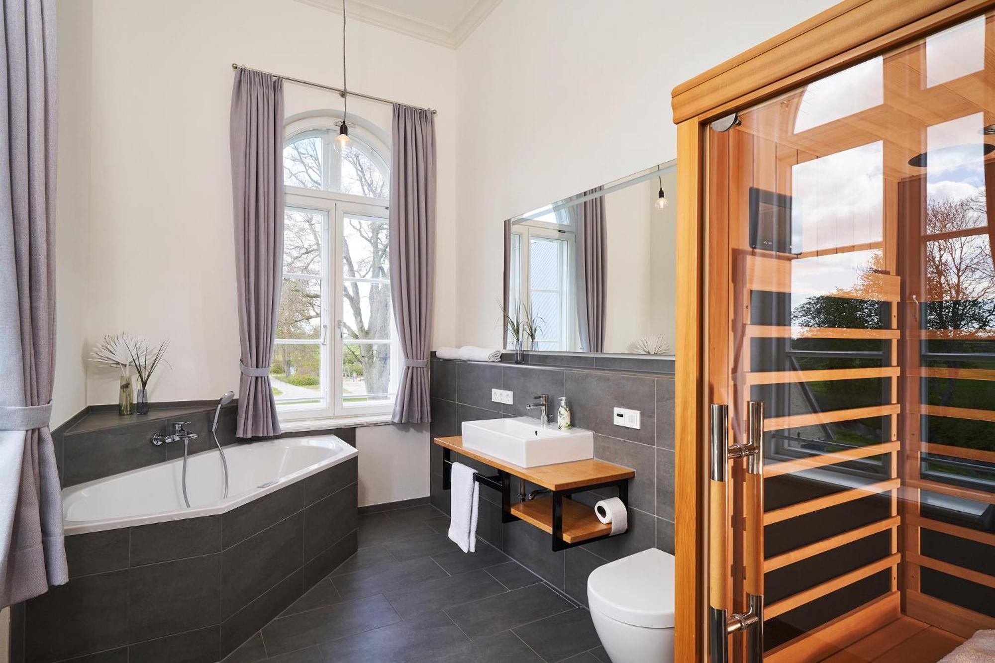Ferienwohnungen Herrenhaus Gut Oestergaard Steinberg  Bagian luar foto