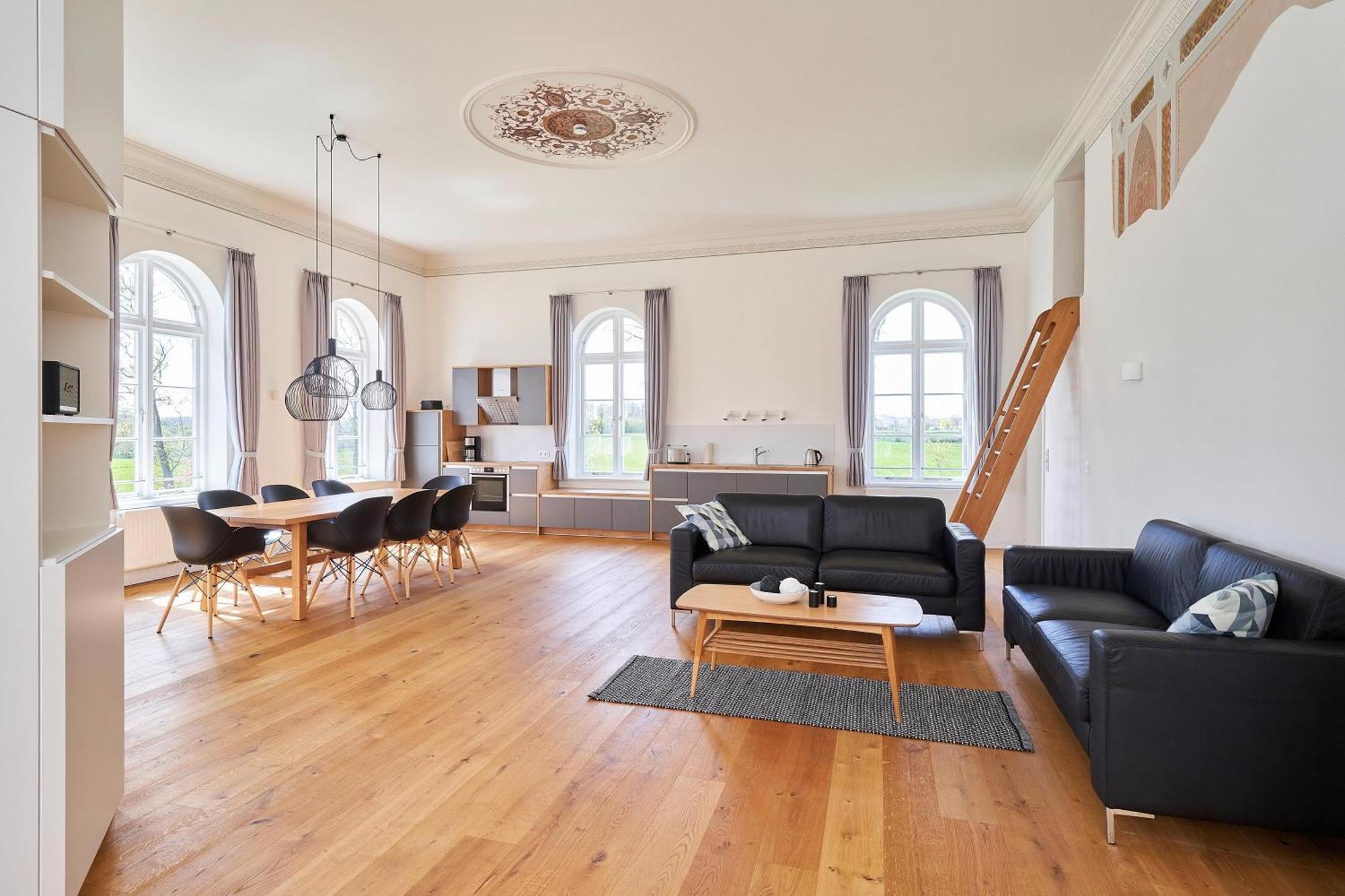Ferienwohnungen Herrenhaus Gut Oestergaard Steinberg  Bagian luar foto