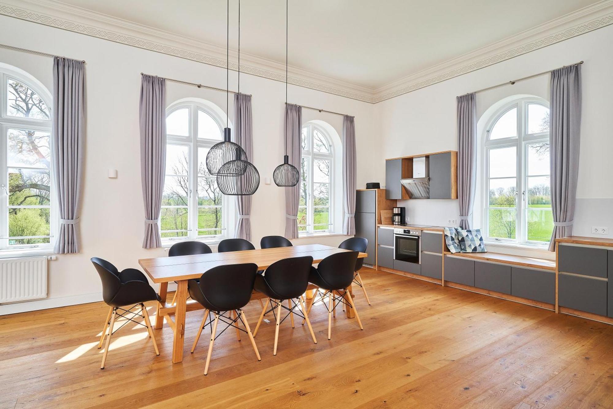 Ferienwohnungen Herrenhaus Gut Oestergaard Steinberg  Bagian luar foto