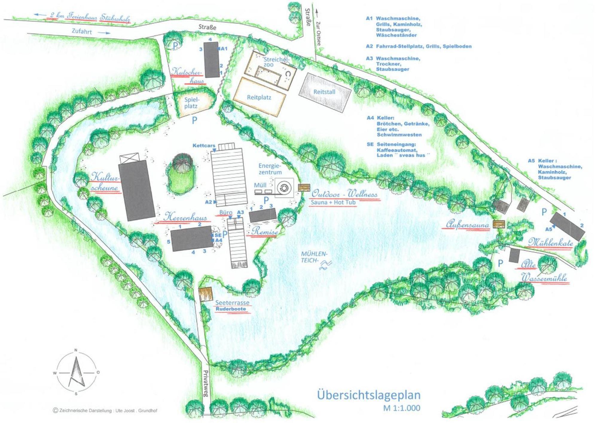 Ferienwohnungen Herrenhaus Gut Oestergaard Steinberg  Bagian luar foto